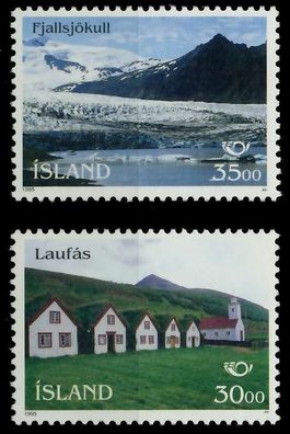 ISLAND 1995 Nr 824-825 postfrisch SB0EBDE