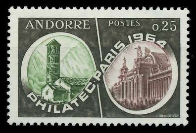 Andorra (FRANZ. POST) 1964 Nr 182 postfrisch X0845BA