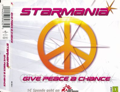 Maxi CD Starmania - Give Peace a Chance