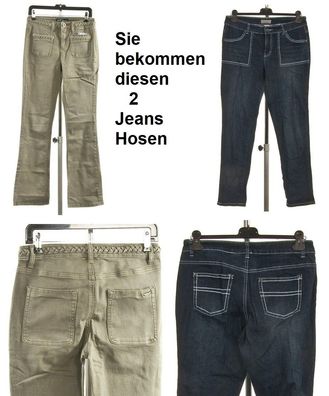 Hose Damen, 2 Stück Jeans, Stil: Twisted, Gr. 38. NEU, ungetragen