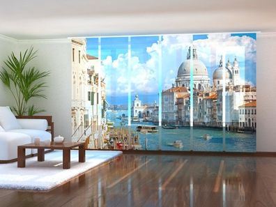 Schiebegardine "Santa Maria della Salute" Flächenvorhang Gardine mit 3D Fotomotiv