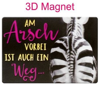 Sheepworld Gruss & Co 3D Magnet "Weg" mit Kuvert Neuware