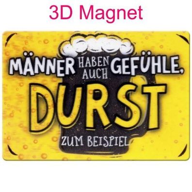 Sheepworld Gruss & Co 3D Magnet "Durst" mit Kuvert Neuware