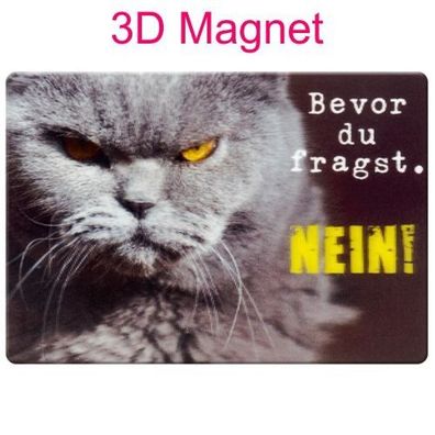 Sheepworld Gruss & Co 3D Magnet "Nein" mit Kuvert Neuware