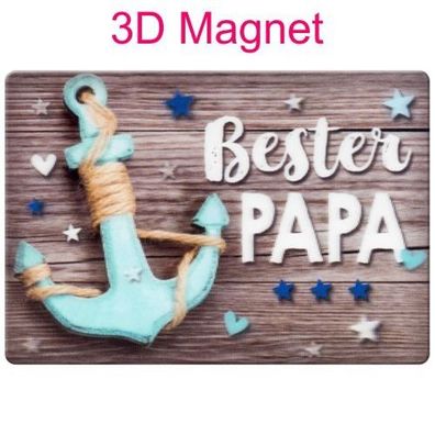 Sheepworld Gruss & Co 3D Magnet "Papa" mit Kuvert Neuware