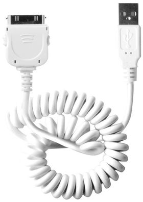 Cellux USB Sync und LadeKabel für Apple iPhone 4 iPad 2 3 iPod 60cm weiß
