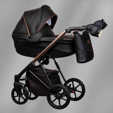 Babywanne Kombi Kinderwagen LARGO II 3in1+Babyschale Autositz Sportsitz NEU 