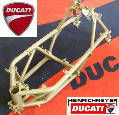 Original Ducati 748 Rahmen in Gold 2000 - 2002 NEU