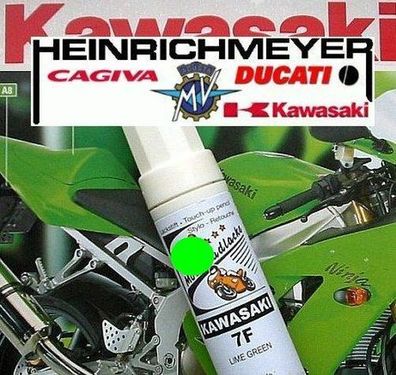 Kawasaki Lackstift Lime Green 7F grün 12ml NEU Touch-up Lacquer Pen