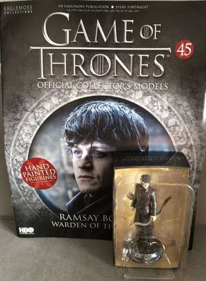 Game Of Thrones GOT Official Collectors Models #45 Ramsay Bolton Figurine (Warden of