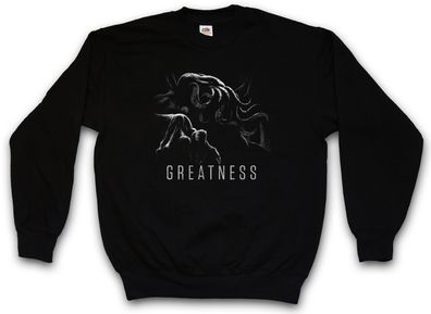 Cthulhu Greatness Sweatshirt Pullover Horror Arkham H. P Miskatonic Lovecraft Dunwich
