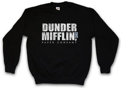 Dunder Mifflin Inc Sweatshirt Pullover Paper Firma The Logo Office Symbol Zeichen