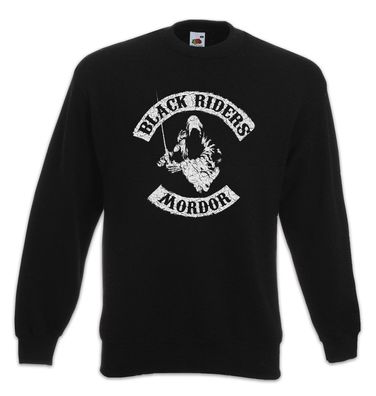 Black Riders MC Sweatshirt Pullover Herr der Schwarze Reiter Fun Ringe Symbol Nazguls
