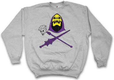 Skeletor Skull & Weapons Sweatshirt Pullover Masters Of Motu Logo Kult The Universe