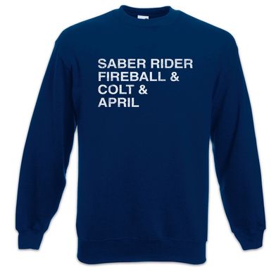 Saber Names Sweatshirt Pullover Rider Fun and the Seijushi und die Star Sherrifs