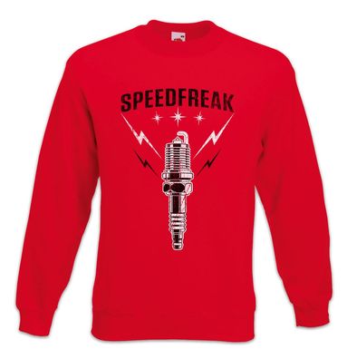 Speedfreak Sweatshirt Pullover Race Racing car Racer Petrol Head Fun Love Fahrer