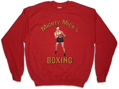 Mighty Mick's Boxing I Sweatshirt Pullover Gym Rocky Robert Gunn Boxer Balboa Club