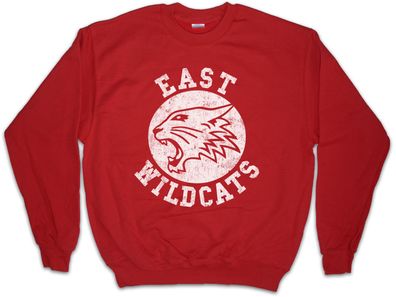East Wildcats Sweatshirt Pullover High School Basketball Wild Musical Cats Team Logo
