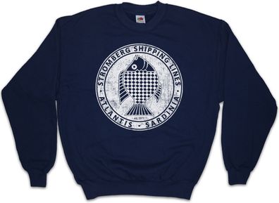 Stromberg Shipping Lines Sweatshirt Pullover 007 Karl Stromberg James The Spy