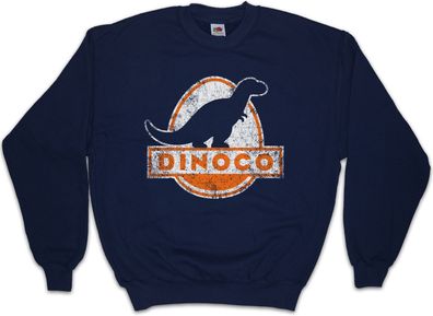 Dinoco Logo II Sweatshirt Pullover Oil Company Gas Station Toy Tankstelle Story