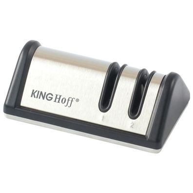 Kinghoff 2-Phasen-Messersch?rfer - austauschbare Schleifelemente - edel - robust