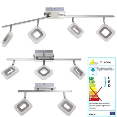 EEK A Spot Strahler Wandlampe 4,3W Trio LED Wandleuchte RL195