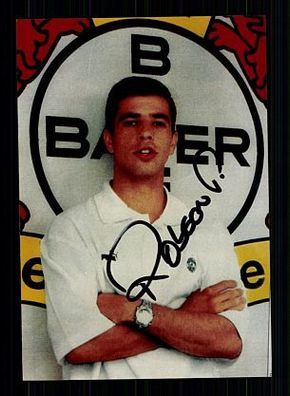 Robert Ponte Bayer Leverkusen TOP FOTO Original Signiert + A 56734