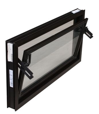 Kellerfenster braun 90 x 60 cm Einfachverglasung