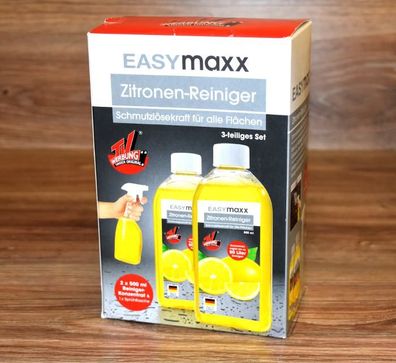 3er Set Reinigungsmittel Konzentrat Haushaltsreiniger EASYmaxx Universalreiniger