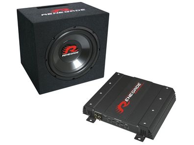 Renegade Basskit RBK 550 Bass Paket 2x275 Watt max. Sub und Verstärker
