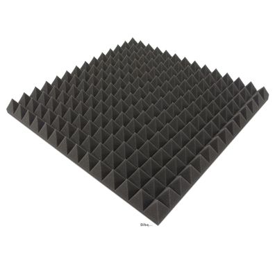 110m² = 440st. pyramidenprofilschaum, Schalldämmung