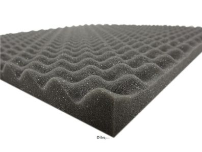 Acoustic Foam Insulation Noppenschaumschaumstoff 49x49x2 CM
