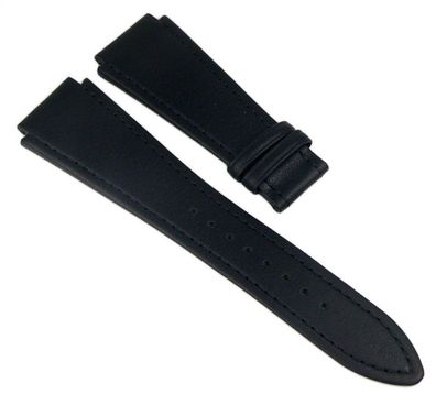 Junghans Uhrenarmband Leder Band 20mm schwarz Sailor 056/4624 056/4626