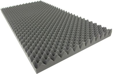 Dibapur Noppenschaumstoff Acoustic Foam (100x50x5 cm) Noise Insulation