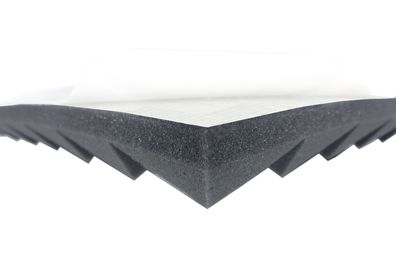 Akustikpur Pyramid Foam (4cm) Self Adhesive Acoustic Foam Insulation