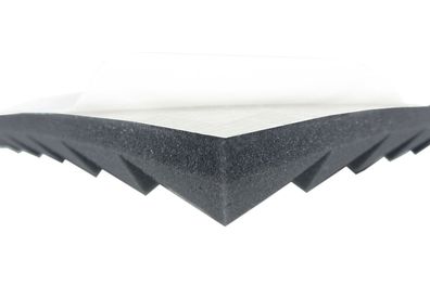 Acoustic Foam Acoustic Line Ca. 1m ² Pyramid Foam 4 cm Self-adhesive