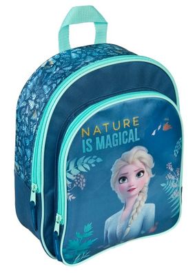 Disney Frozen 2 Eiskönigin Nature is Magical Kinder Rucksack 30cm Blue Elsa Bag