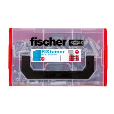 fischer FIXtainer - SX-Dübel-Box 210 tlg SX6mm .. SX 10mm