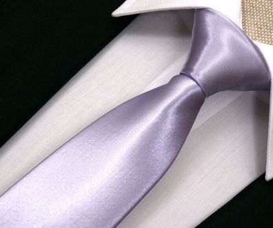 Nr.0KRH65) Luxus Herren Krawatte in Lila Top Qualität NEU