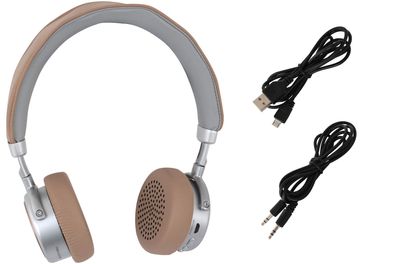 Terris Bluetooth Kopfhörer BKH 274 beige mit Mikrofon