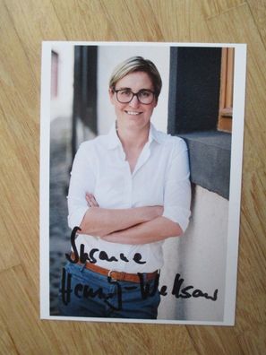 Thüringen MdL Die Linke Susanne Hennig-Wellsow - handsigniertes Autogramm!!!