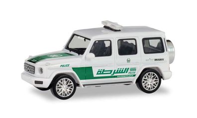 Herpa 095082 Mercedes-Benz G-Klasse "Polizei Dubai" (VAE), Modell 1:87 (H0)