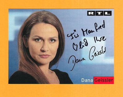Dana Geissler ( GZSZ ) Autogrammkarte