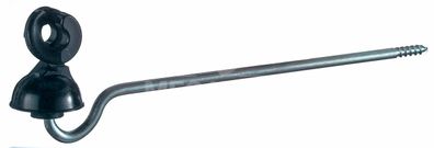 Vorbau Seilisolator Weidezaunisolator aus Nylon 22 cm(10034), 25 St.