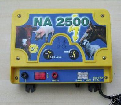 Weidezaungerät Netzgerät NA 2500, 230V, 1,8 J