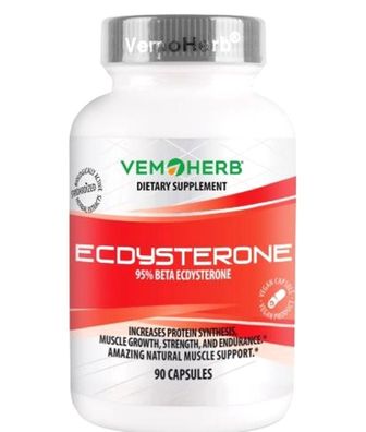 Vemoherb 95% Beta Ecdysterone 90 capsules