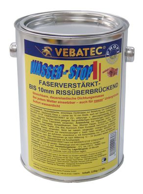 Vebatec - Wasser-Stop faserverstärkt 2,8kg sealing compound