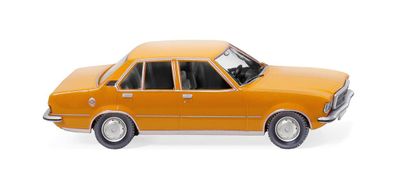 Wiking 079304 Opel Rekord D - orange, Auto Modell 1:87 (H0)