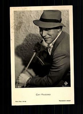 Carl Raddatz Film-Foto-Verlag 30er Jahre Postkarte Nr. A 3855/1 + P 6521