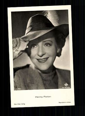 Henny Porten Film-Foto-Verlag 30er Jahre Postkarte Nr. A 3798/1 + P 6493